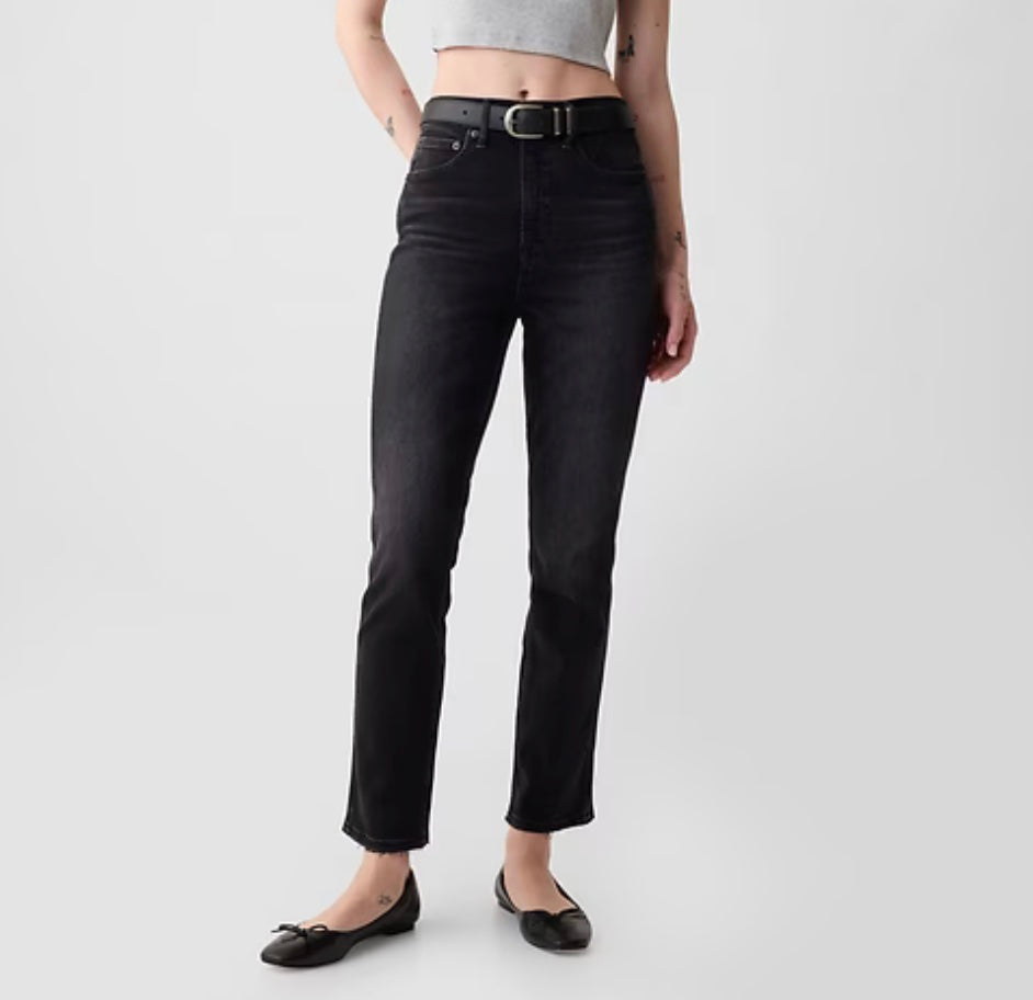 Gap high rise denim on sale