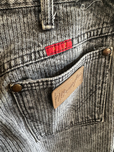 Vintage Railroad Stripe Wrangler Straight-leg Jeans