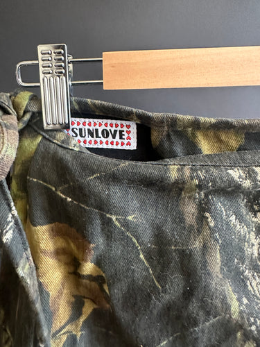 NWoT Sun Love Stitches Realtree Wrap Skort S