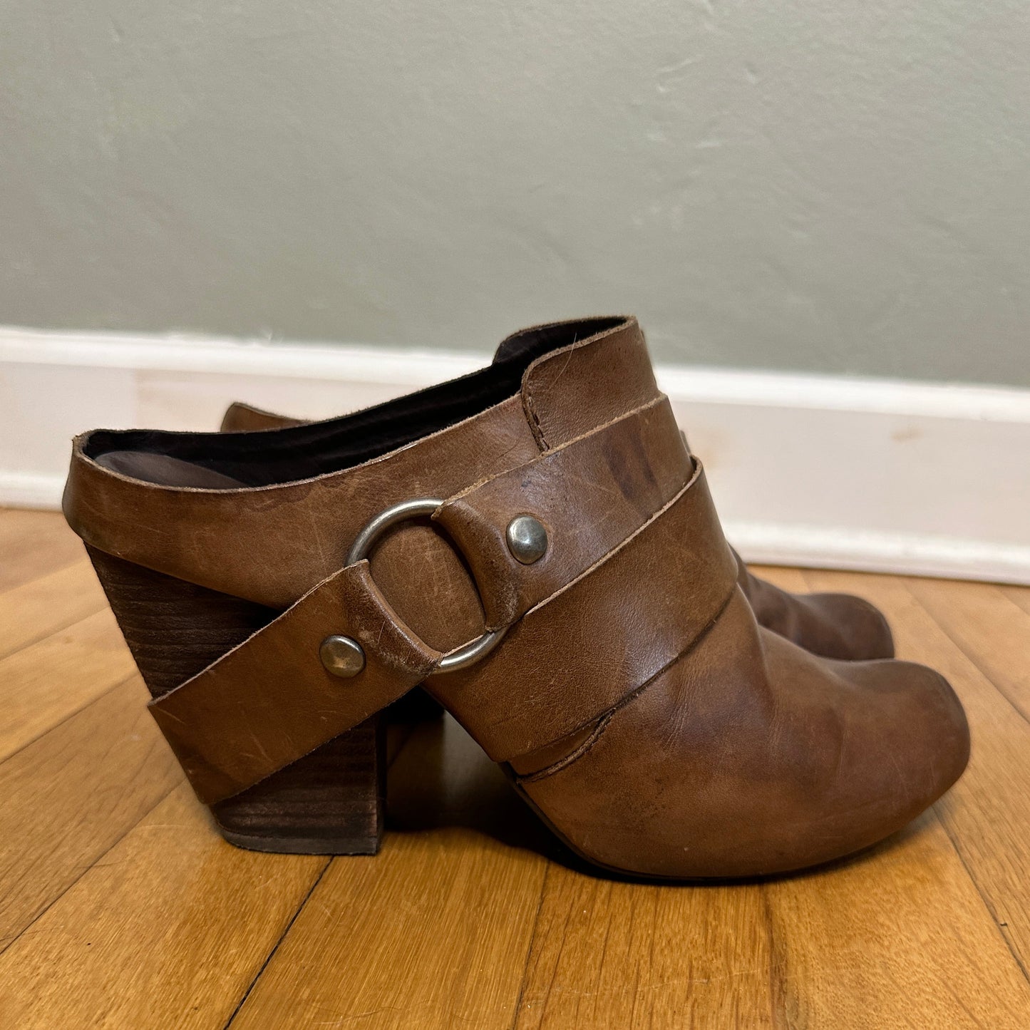 Kork-Ease Harness Mules 8.5