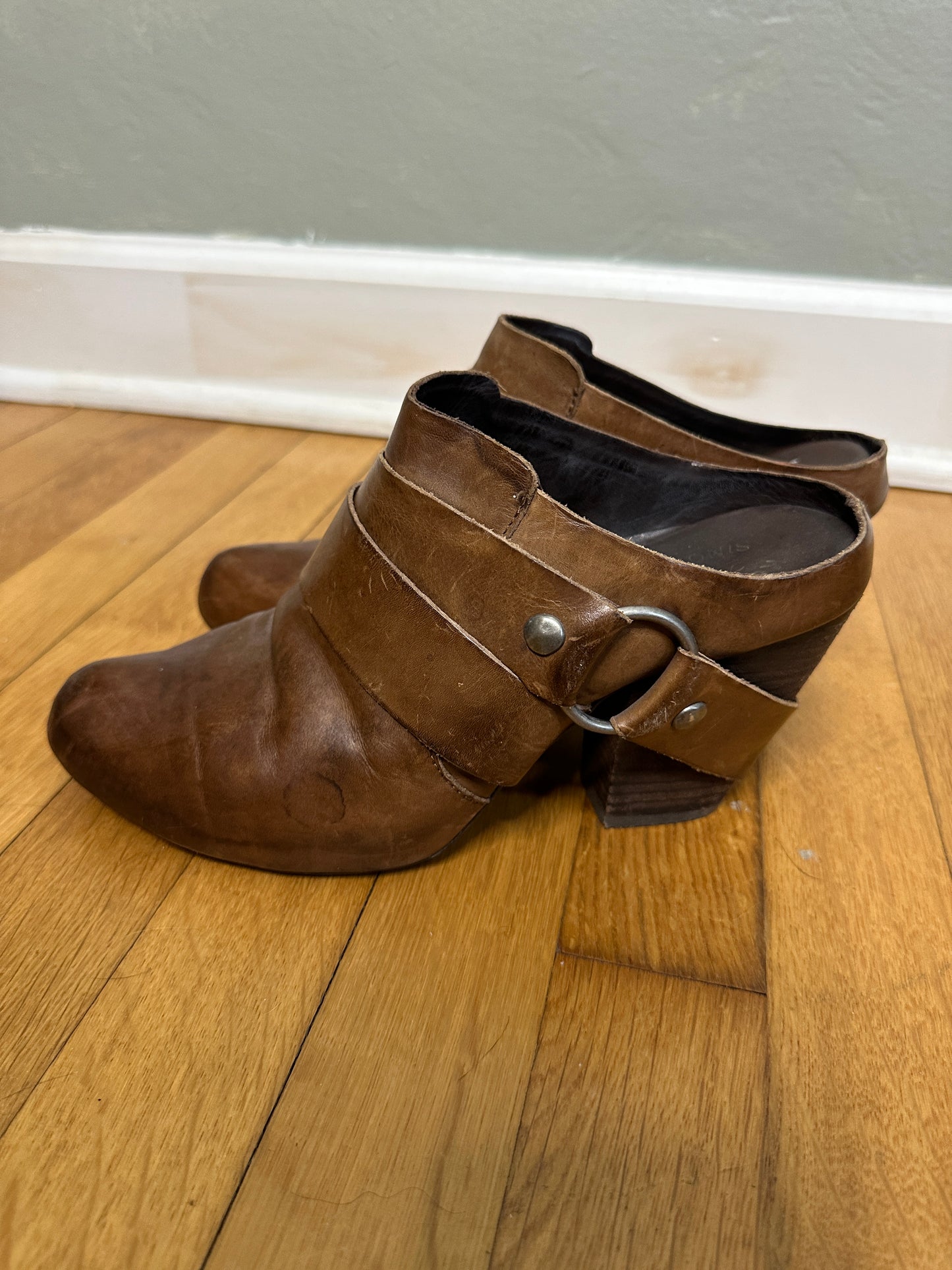 Kork-Ease Harness Mules 8.5