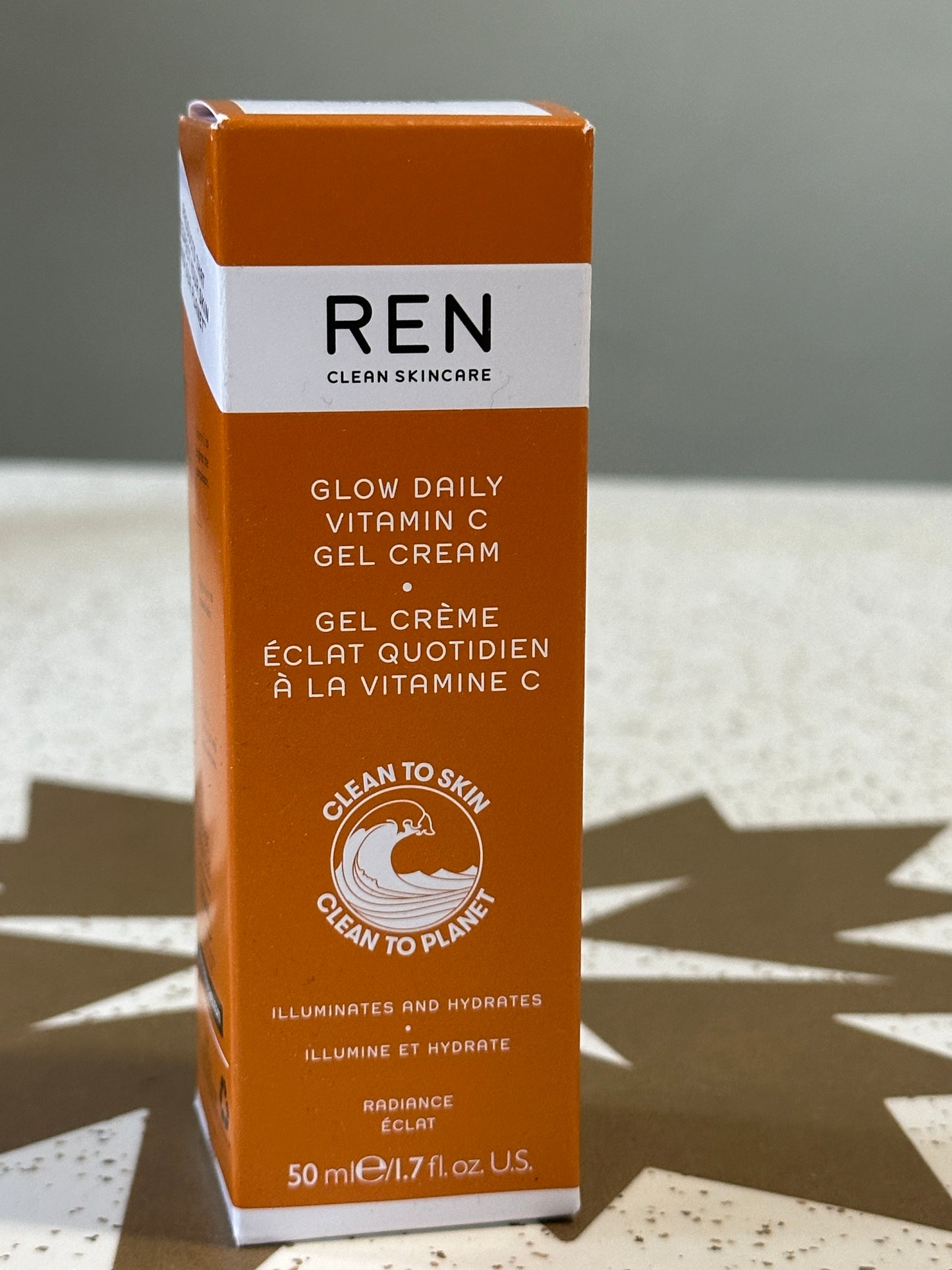 NiB REN Skincare Glow Daily Vitamin C Gel Cream 50ml