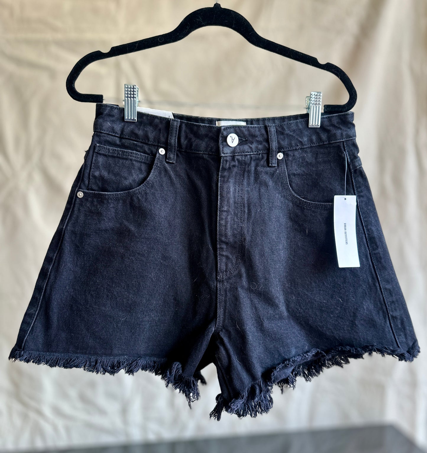 NWT Abrand Venice Cut-off Denim Shorts 29