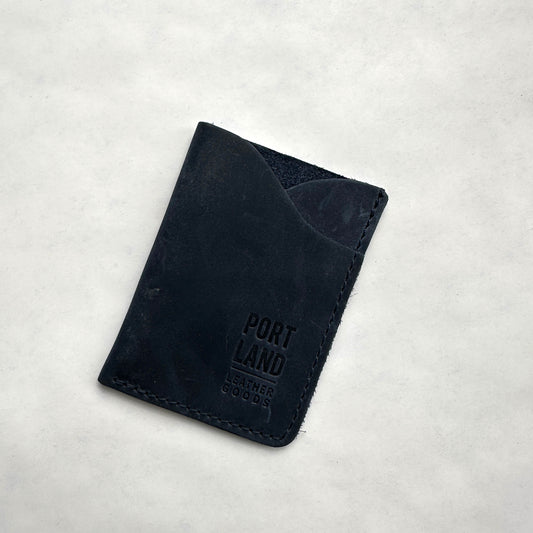 FREE Portland Leather Navy Card Holder