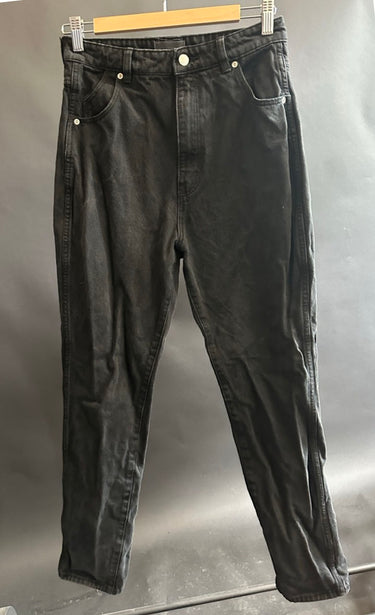 Rollas Elle Straight-Leg Black Jeans 28