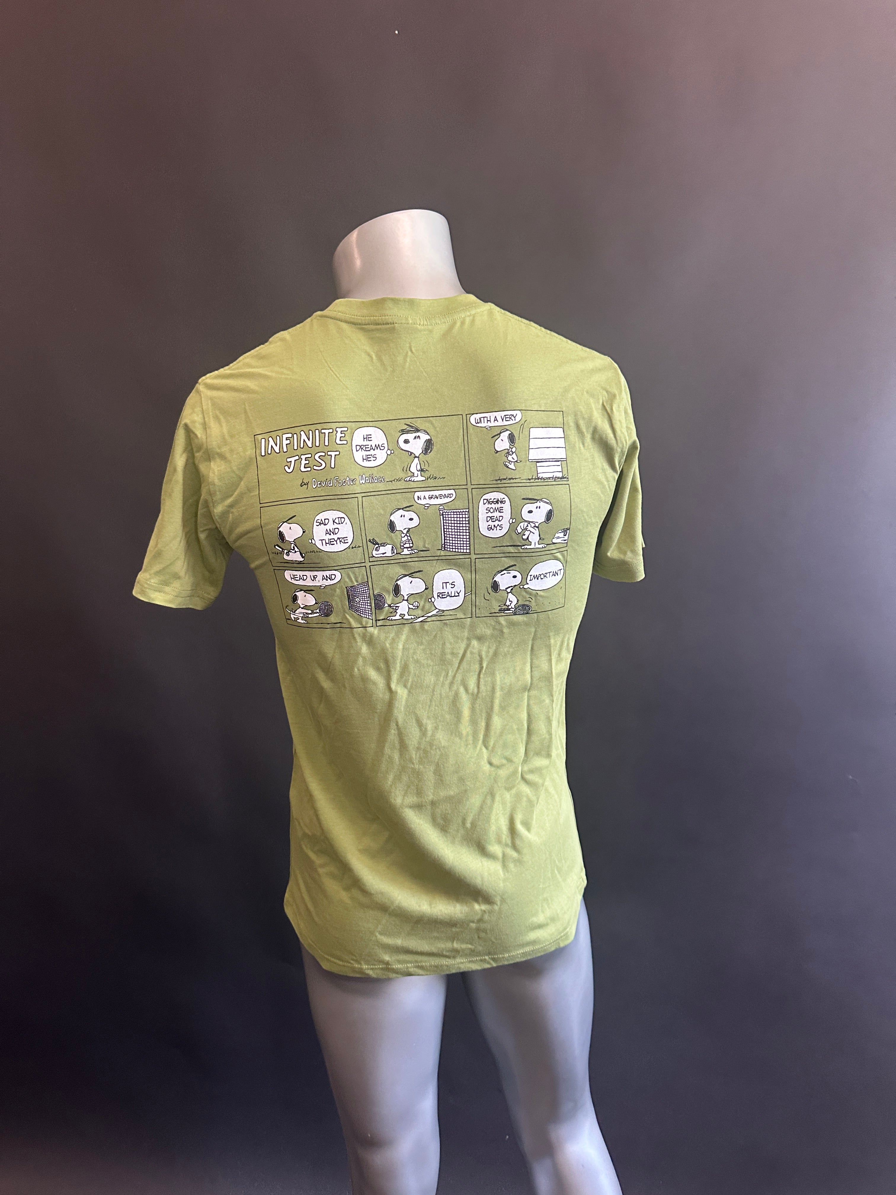 8746 Color Test Color David Foster Wallace Snoopy T-shirt - S – Bread & Water ...