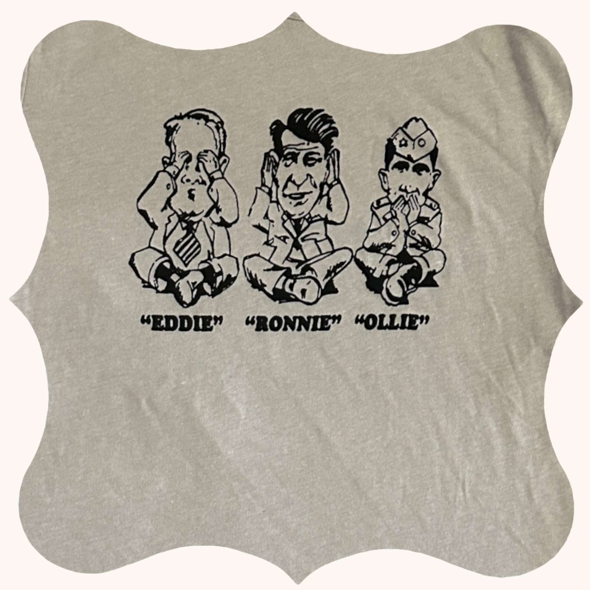 See No Evil Iran-Contra Affair Vintage Reproduction T-shirt
