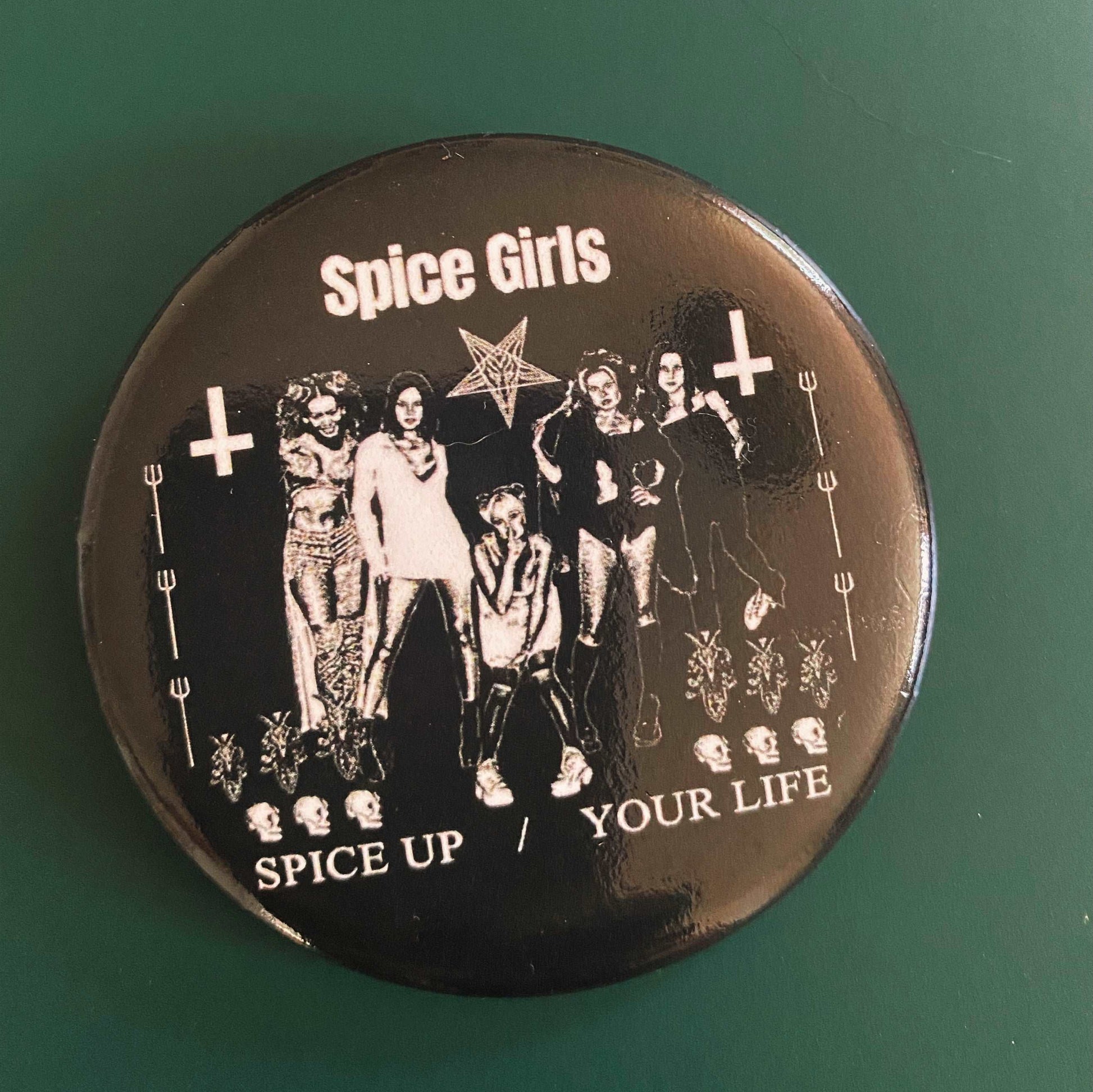 Spice Girls // Choking Victim Pin
