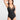 NwoT Bare Necessities Fishnet Plunge One-piece Swimsuit 34DD