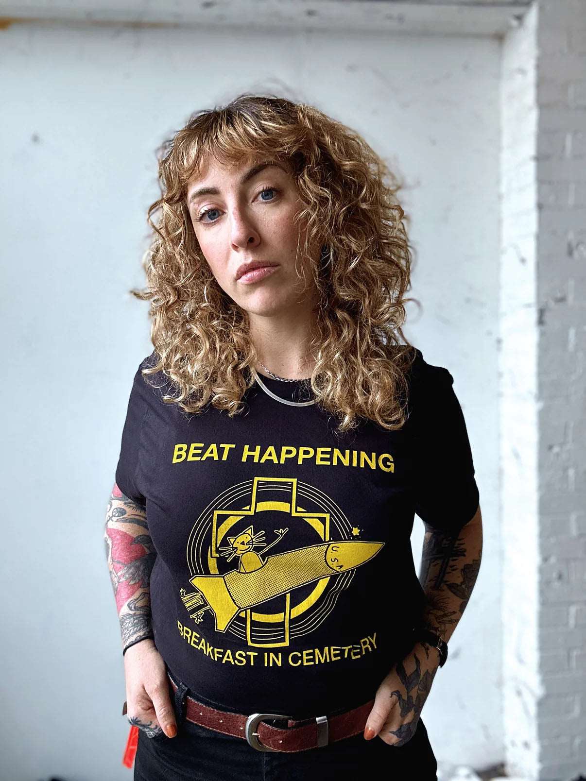 Beat Happening // Black Sabbath T-shirt
