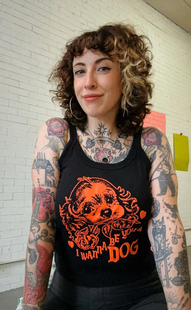 I Wanna Be Your Dog Tank Top - L