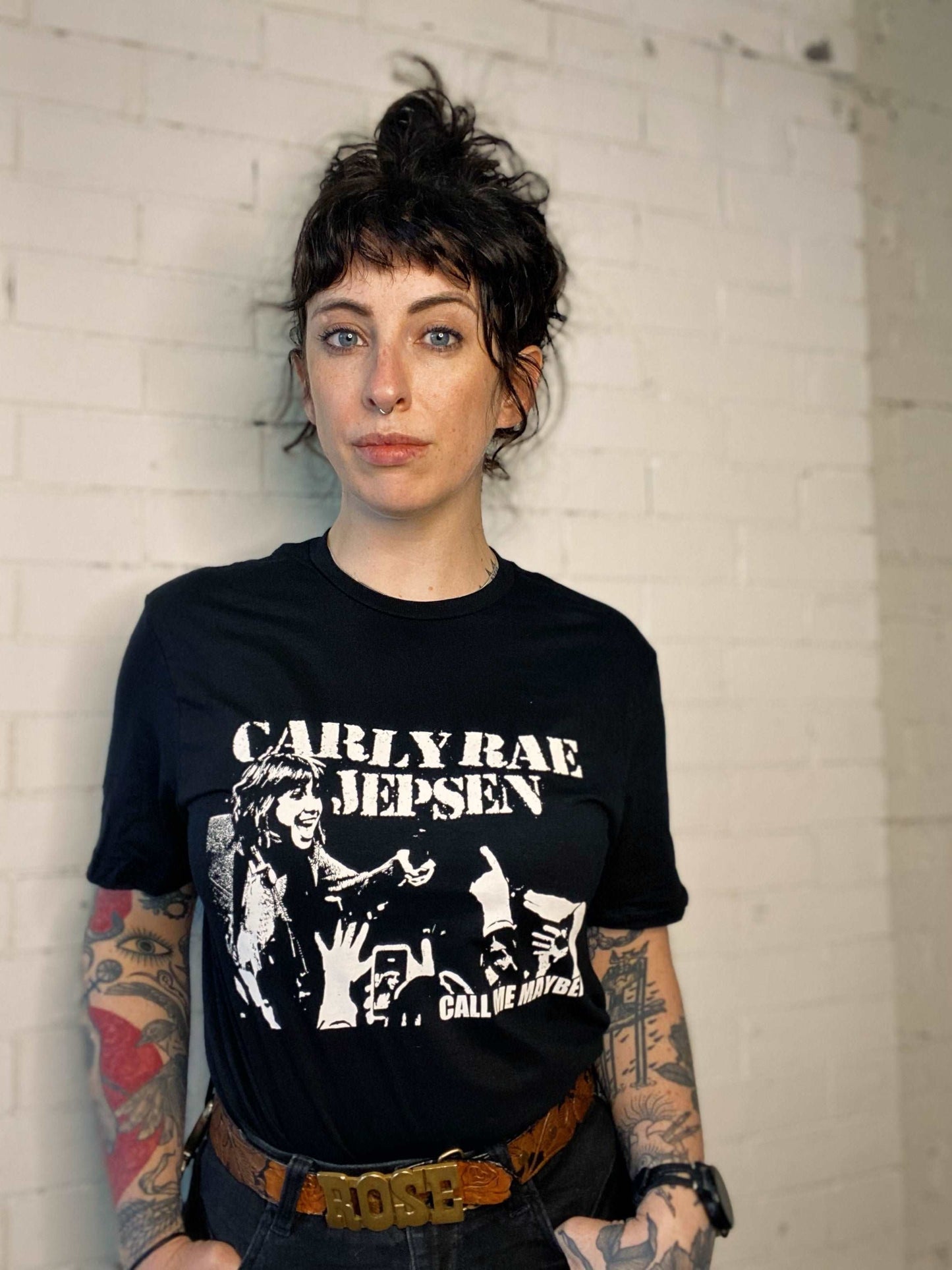 Carly Rae Jepsen // Government Issue Punk T-shirt