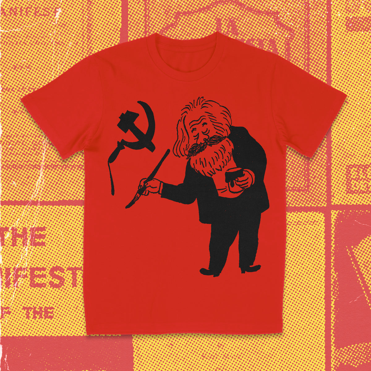 Karl Marx T-shirt – Bread & Water Printshop