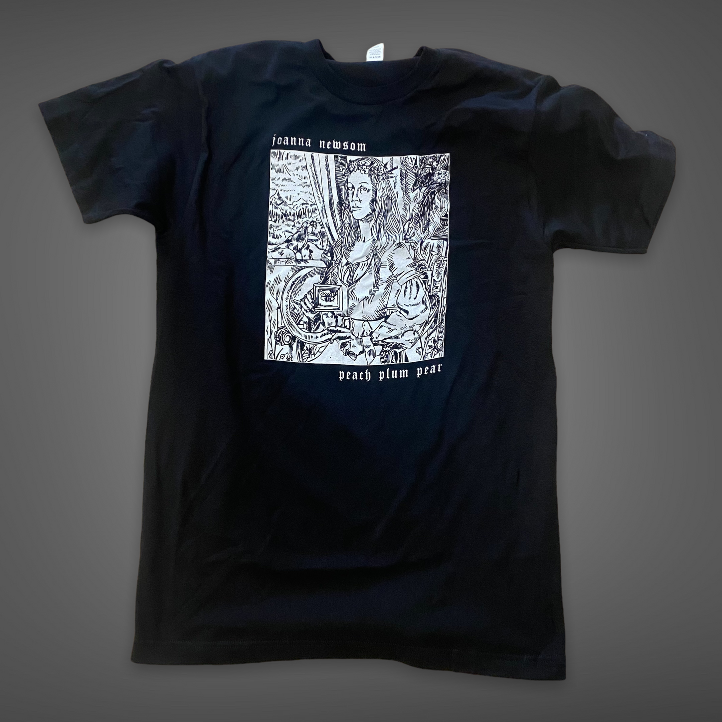 Joanna Newsom Woodcut Metal T-shirt