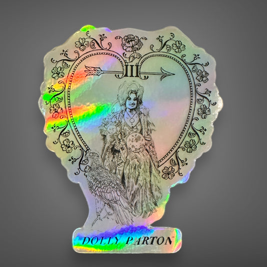 Dolly Parton // Empress Holographic Sticker