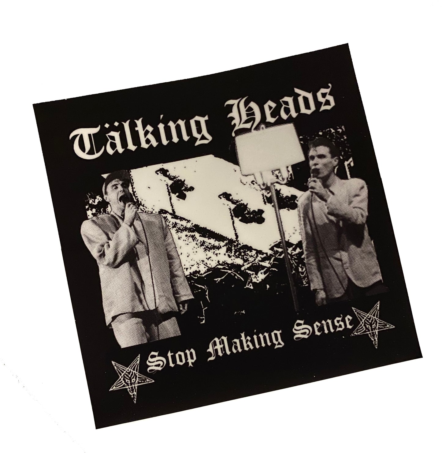 Talking Heads // Leftover Crack Sticker